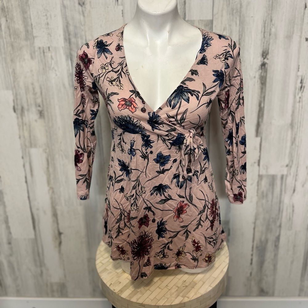 H&M Floral blouse size small